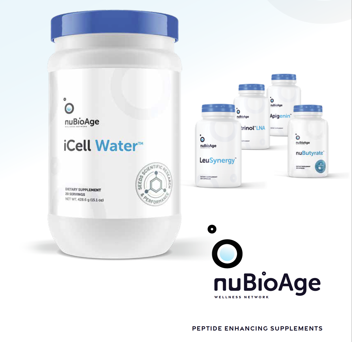 nuBioAge Peptide Supplements